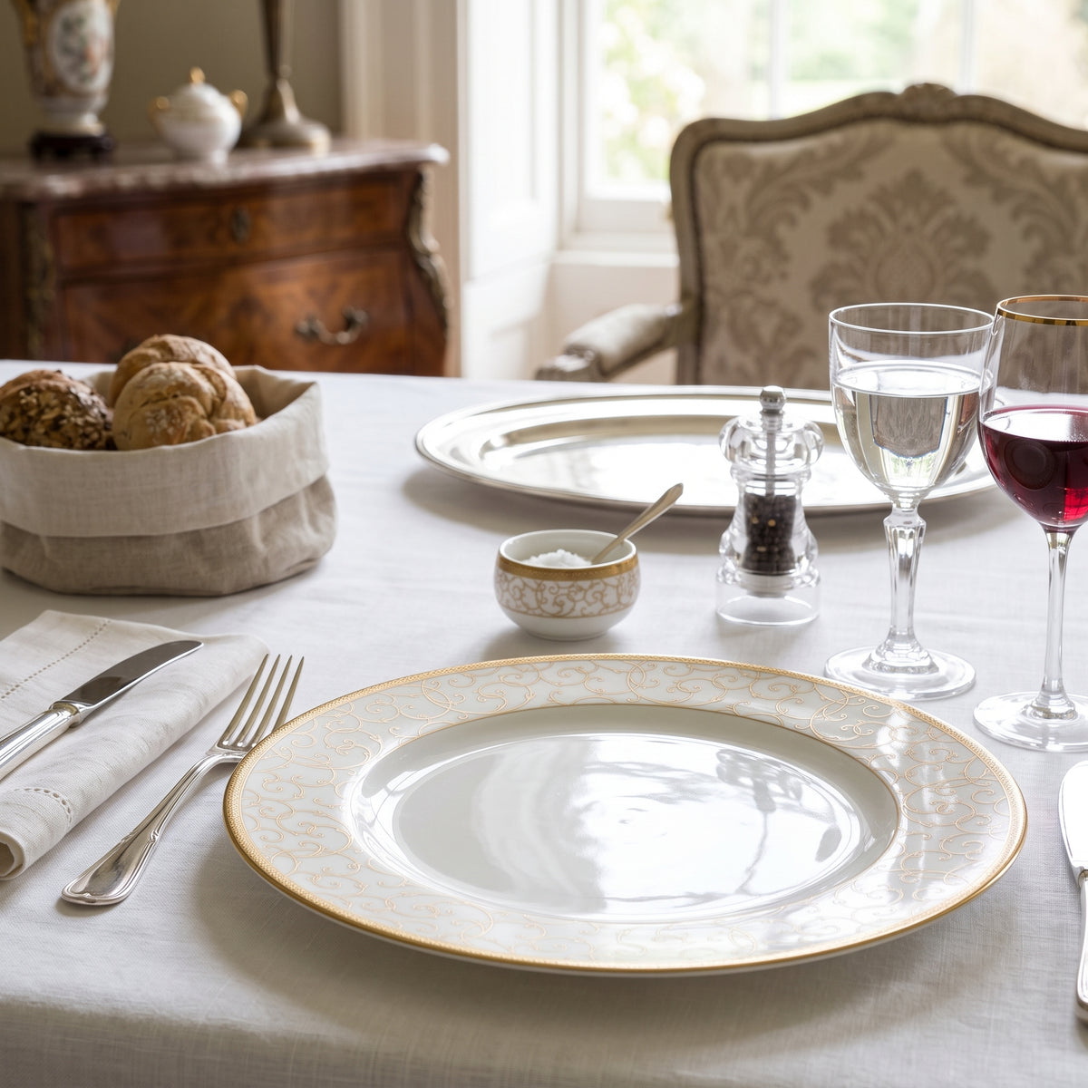 Set 4 Piatti Piani Celestial Gold Wedgwood