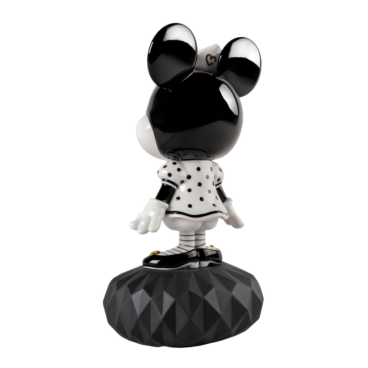 Scultura Minnie in black and white Lladro'
