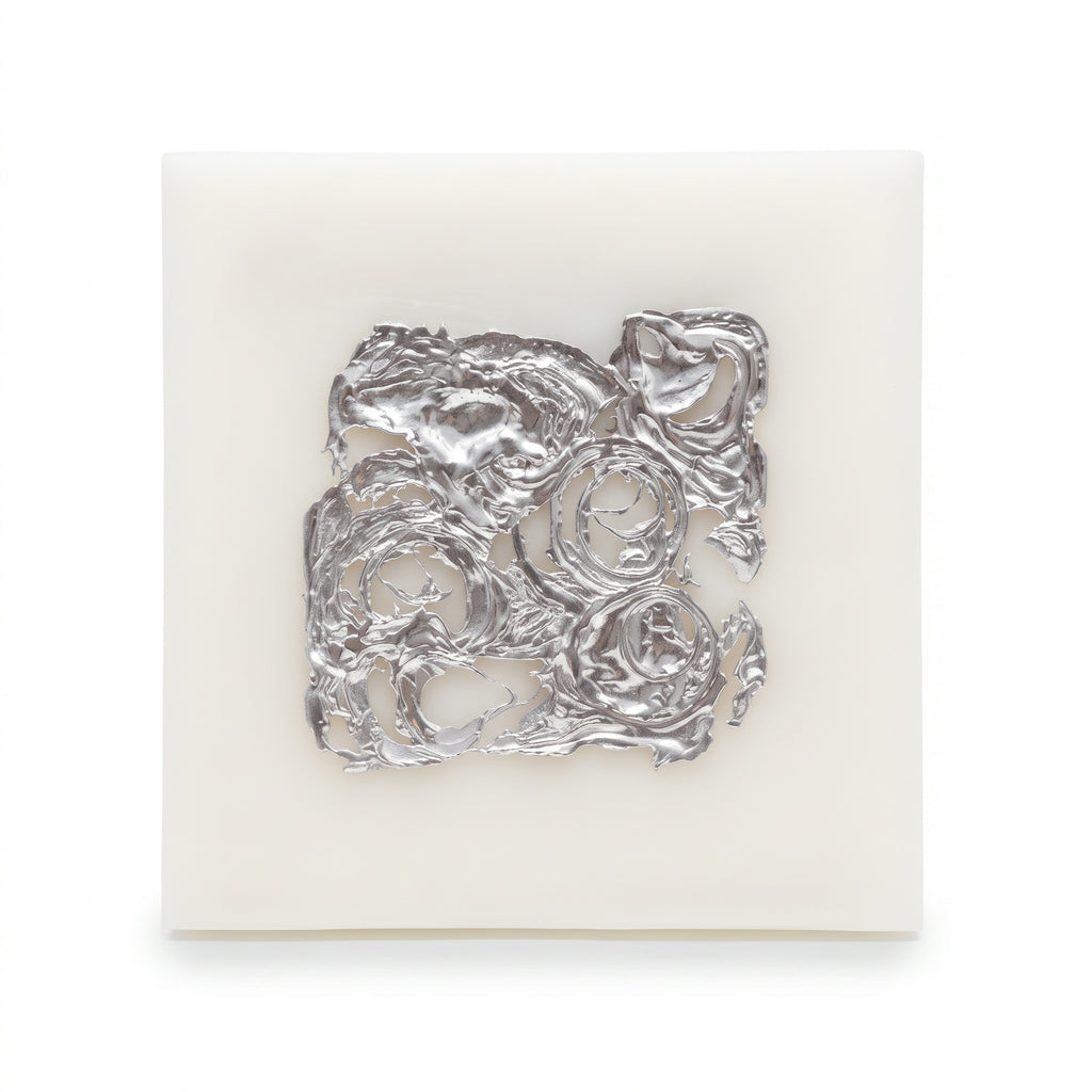 Wax Wall Silver Edg