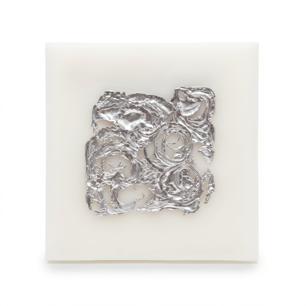 Wax Wall Silver Edg