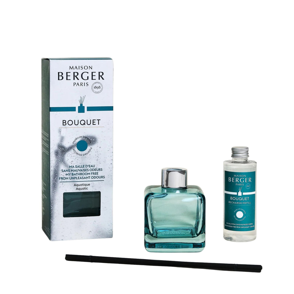 Bouquet Cube Anti-odori con bastoncini 100ml - BAGNO Maison Berger