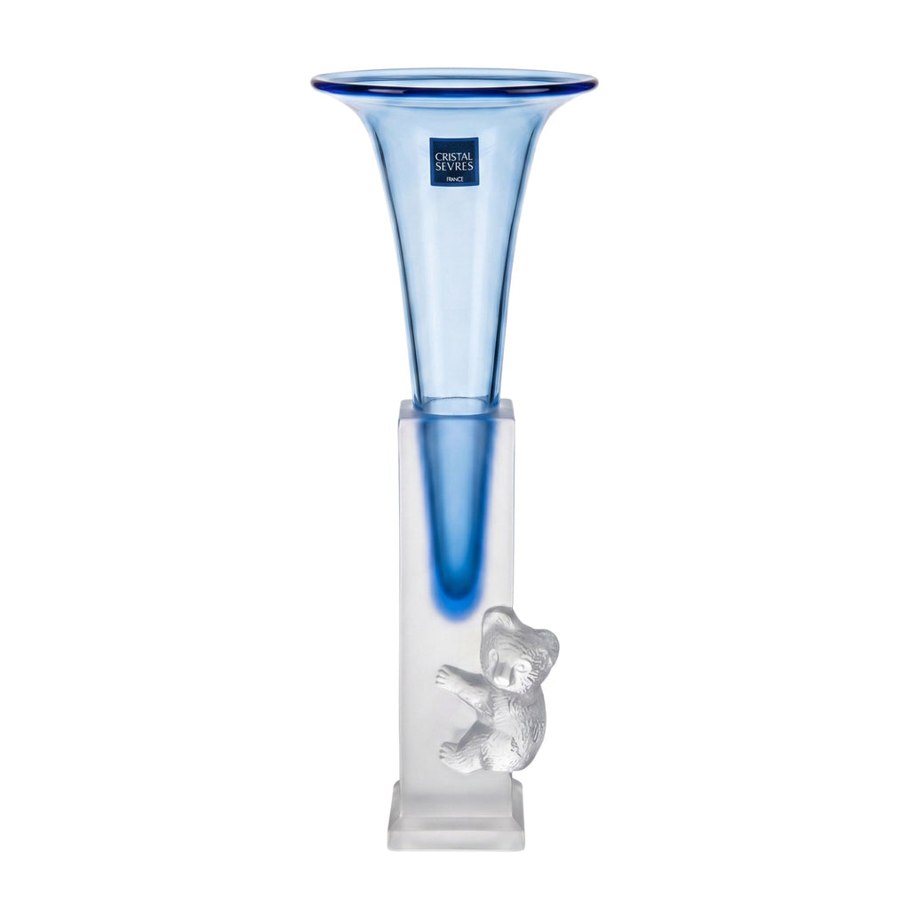 Vaso Monofiore Cristallo Cm 24 H Cristal Sevres