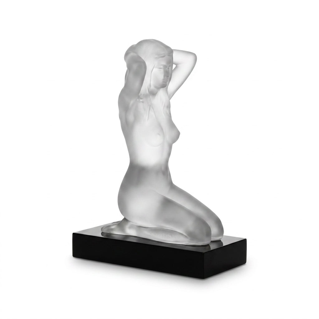 Statuetta Donna Cristallo Cristal Sevres