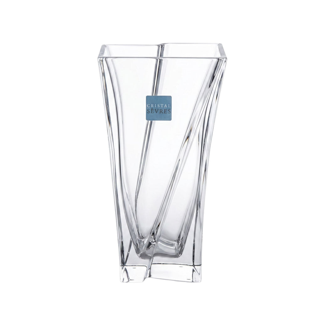 Vaso Cristallo Borromee 30 cm Cristal Sevres