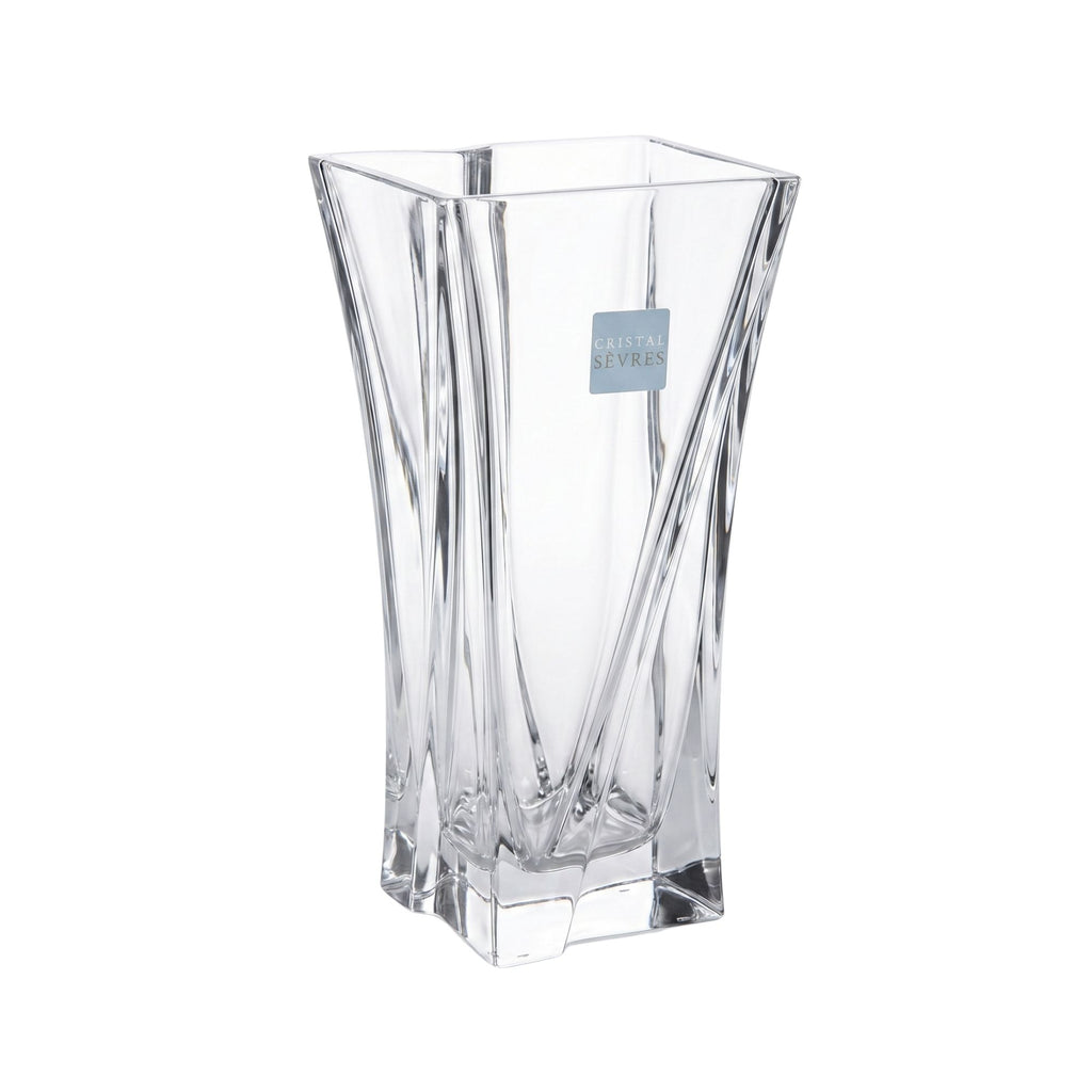 Vaso Cristallo Borromee 30 cm Cristal Sevres