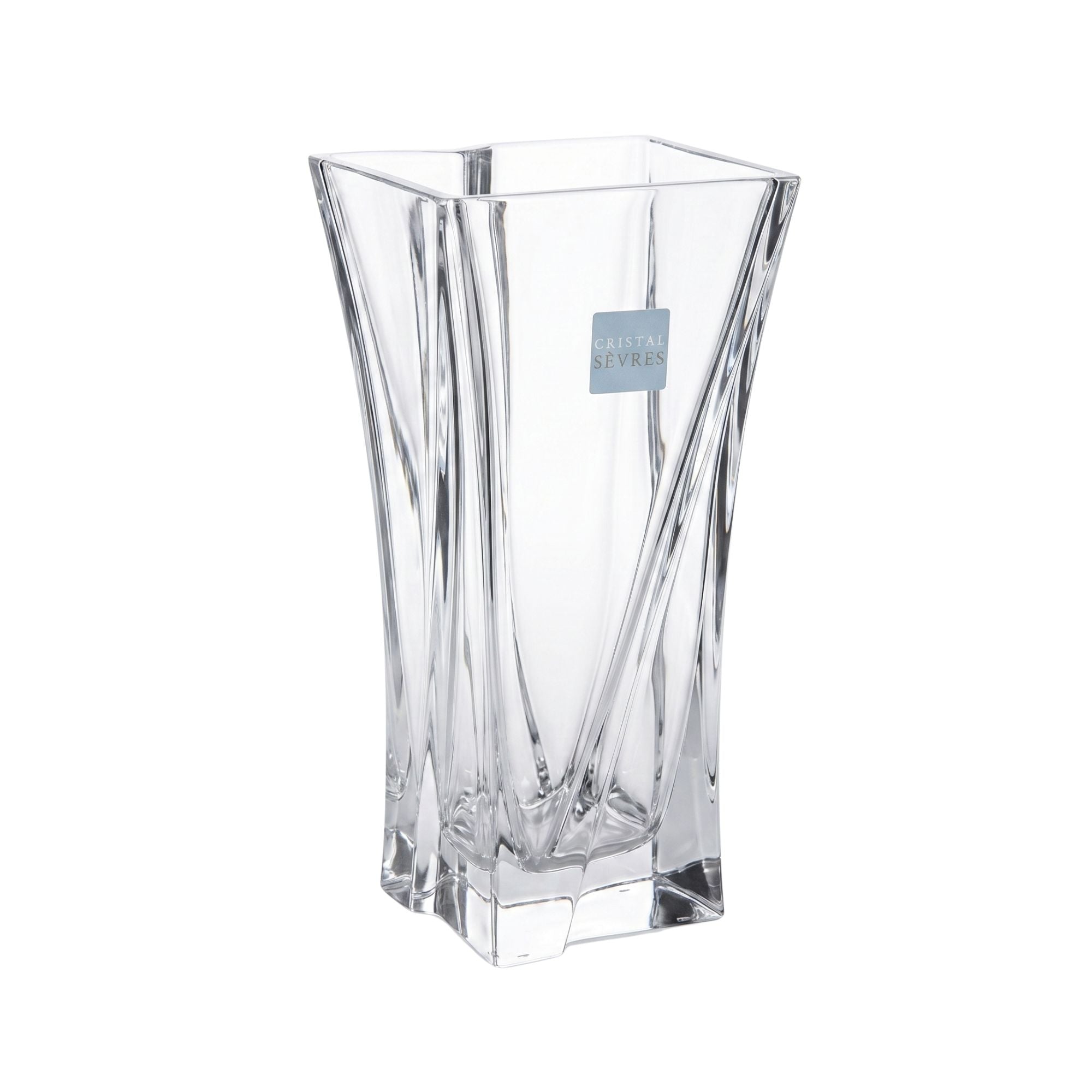 Vaso Cristallo Borromee 30 cm Cristal Sevres