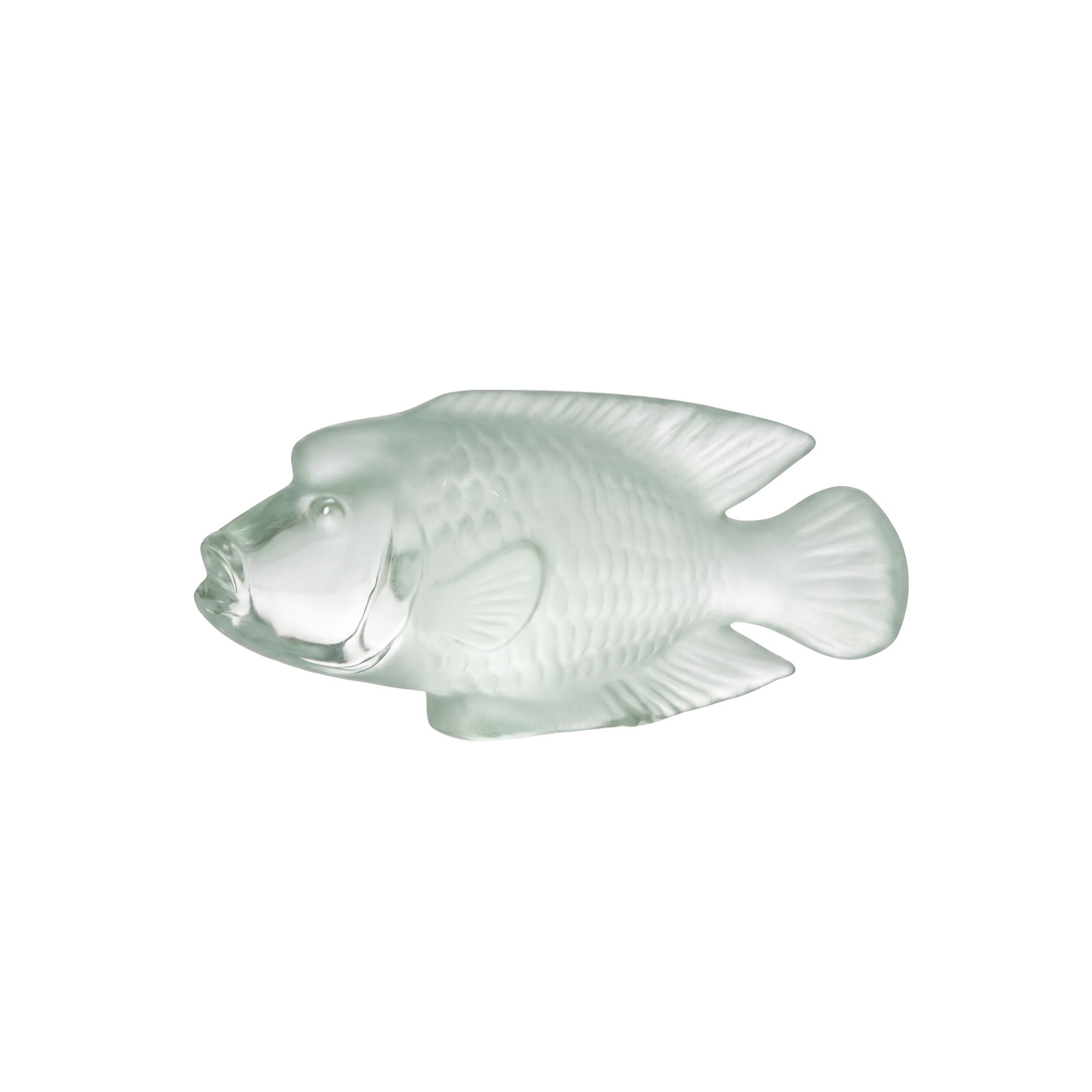 Statua Pesce Cristallo Napoleon Clair Cristal Sevres