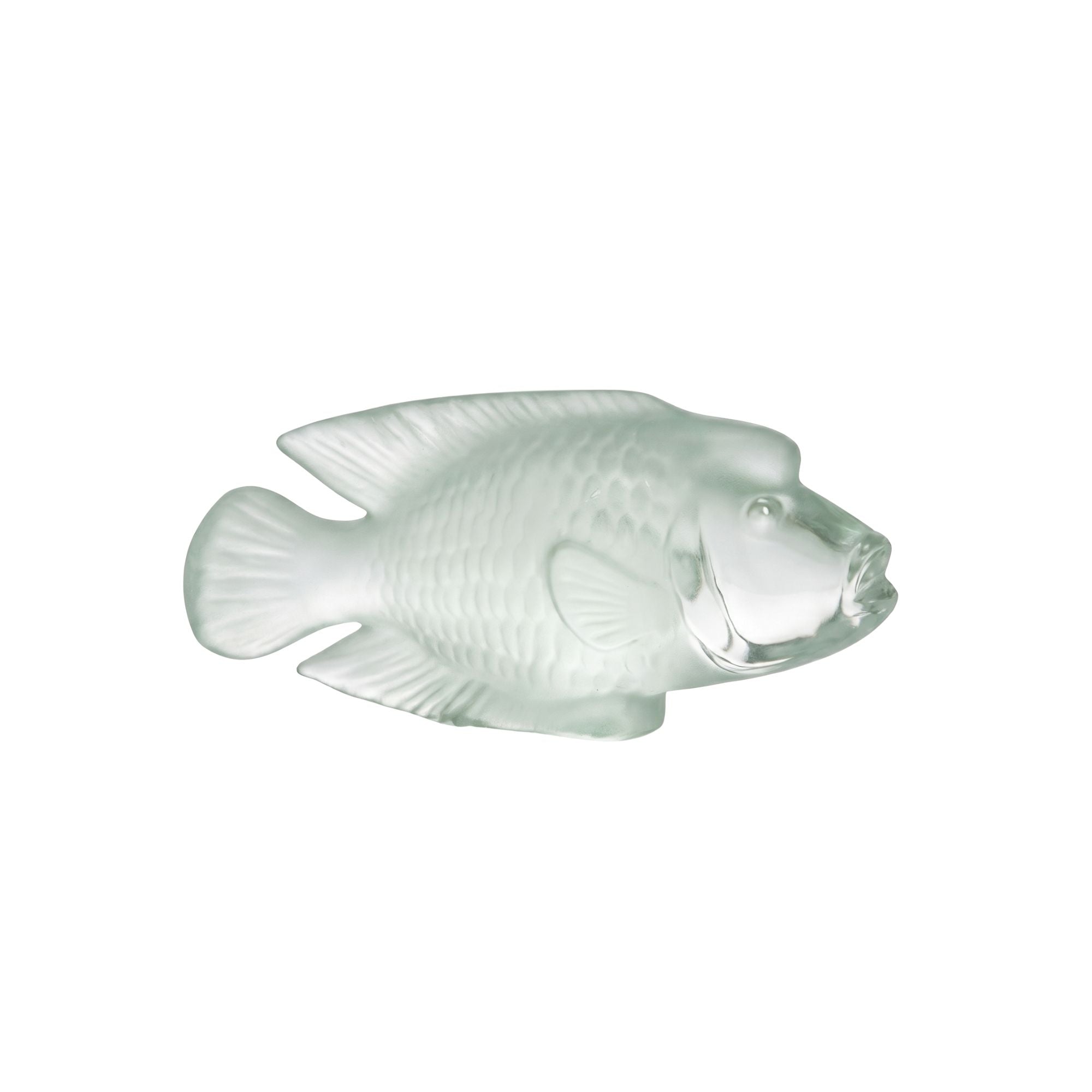 Statua Pesce Cristallo Napoleon Clair Cristal Sevres