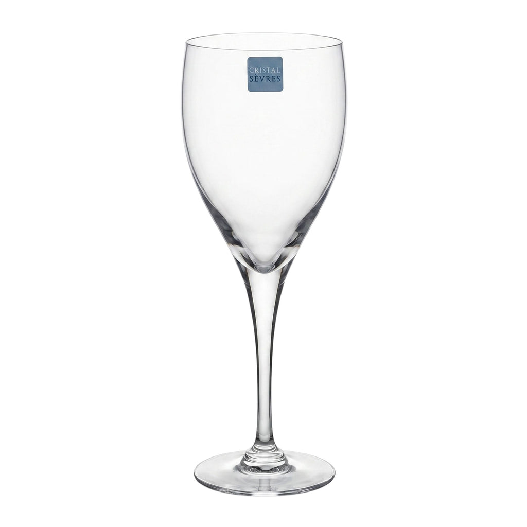 Sei Calici Acqua Pensee Cristal Sevres