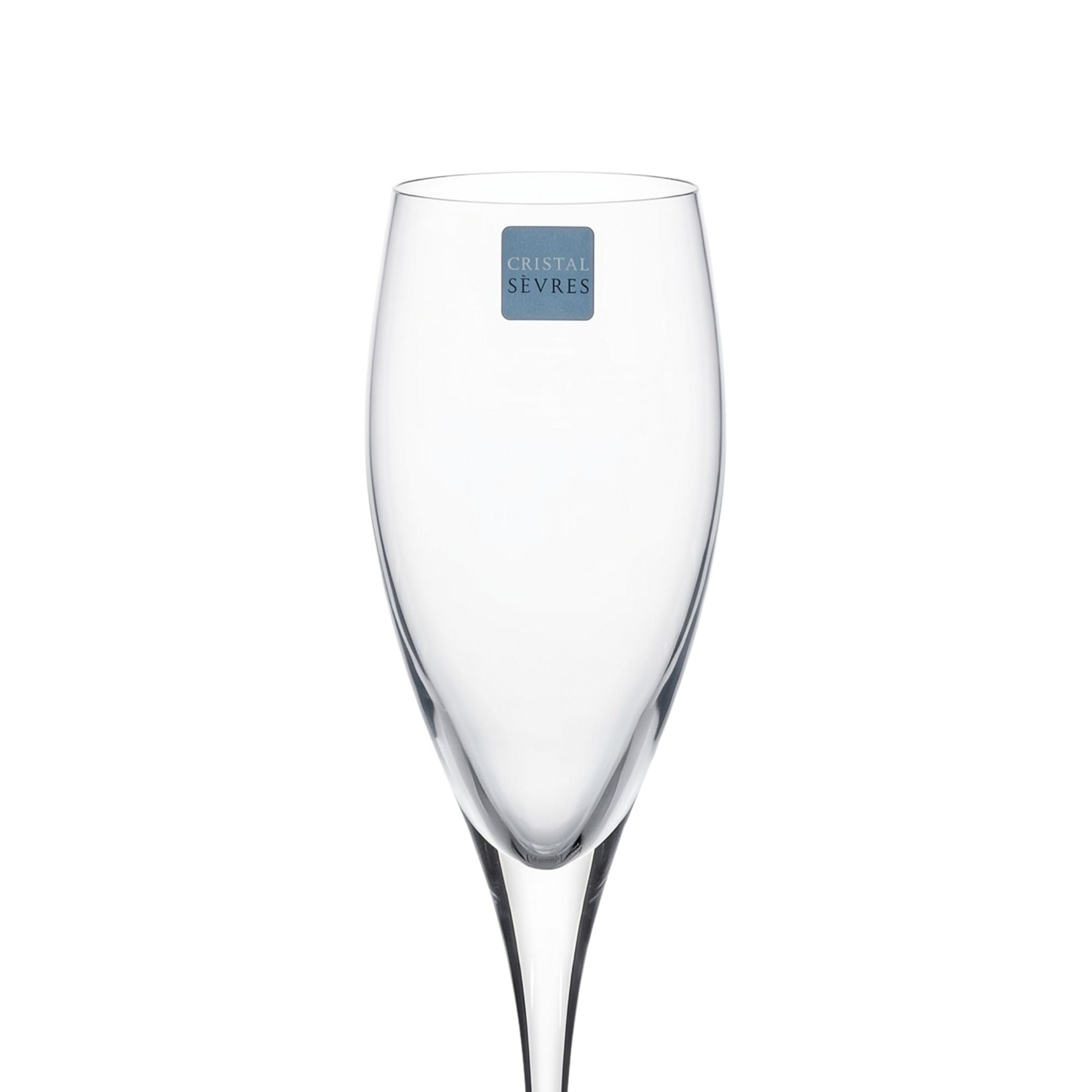 Sei Calici Flute Pensee Cristal Sevres