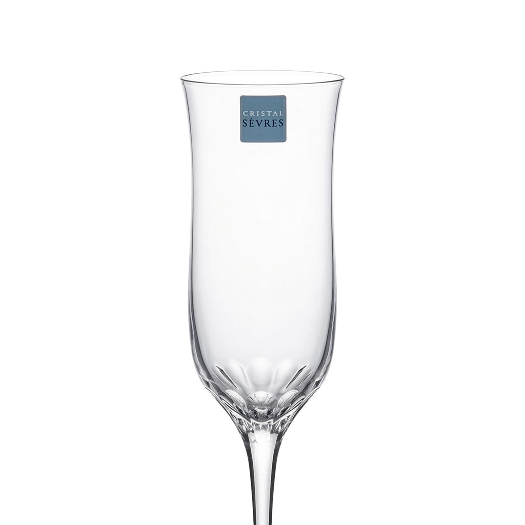 Sei Calici Flute Tuileries Cristal Sevres