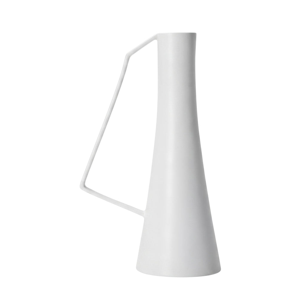 Vaso Brocca Bianco Madreperlato Diamantini E Domeniconi