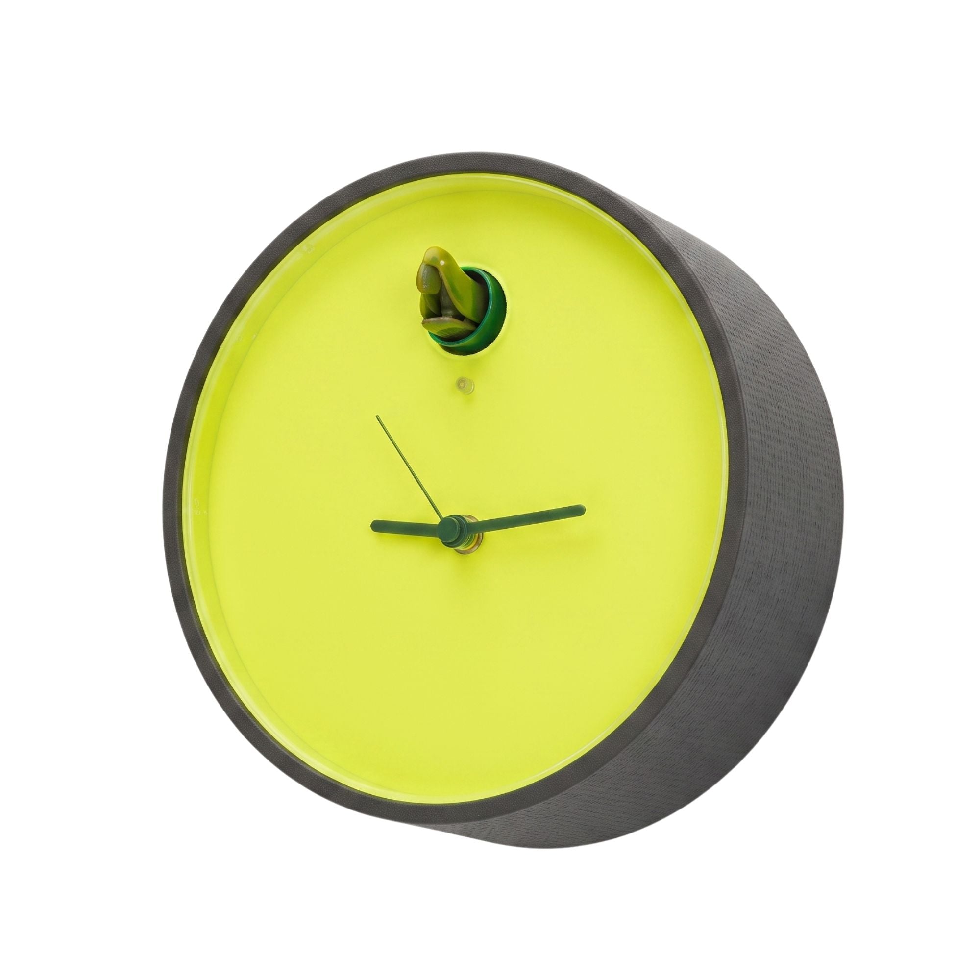 Orologio Cucu Wenge Quadrante Giallo Diamantini E Domeniconi