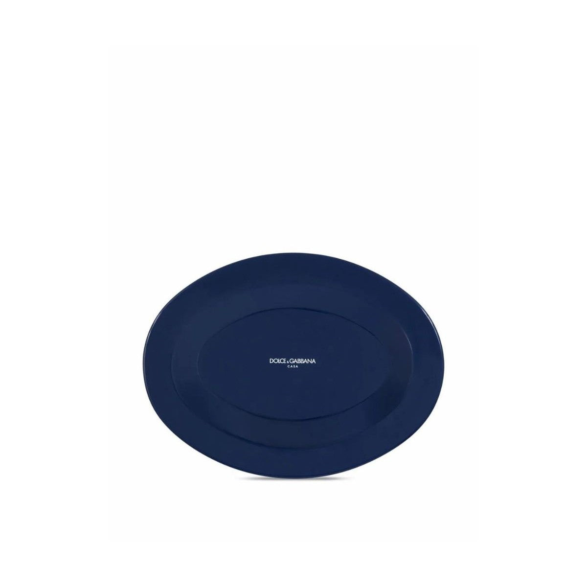 Oval Tray Mediterranean Blue Dolce E Gabbana