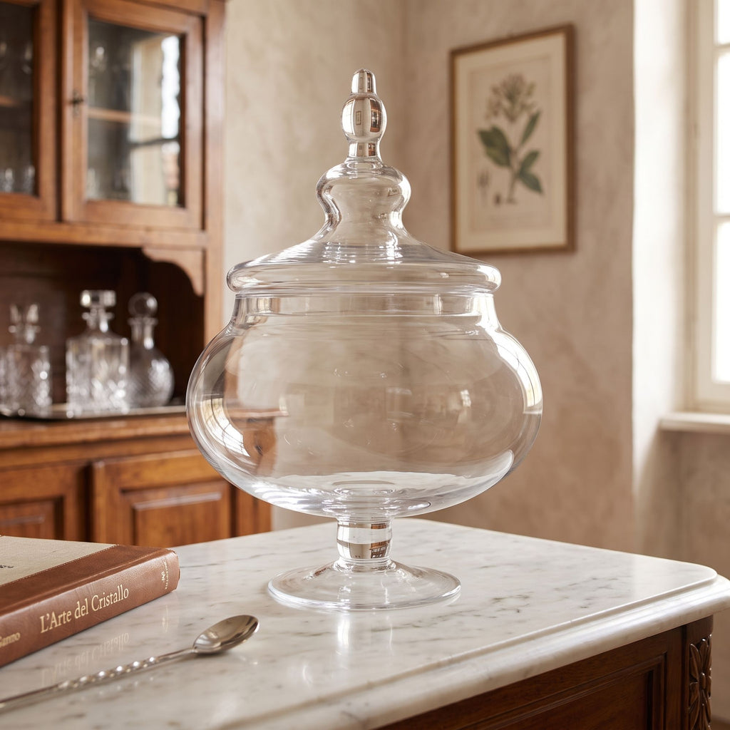 Vaso Bonbon Con Coperchio Edg