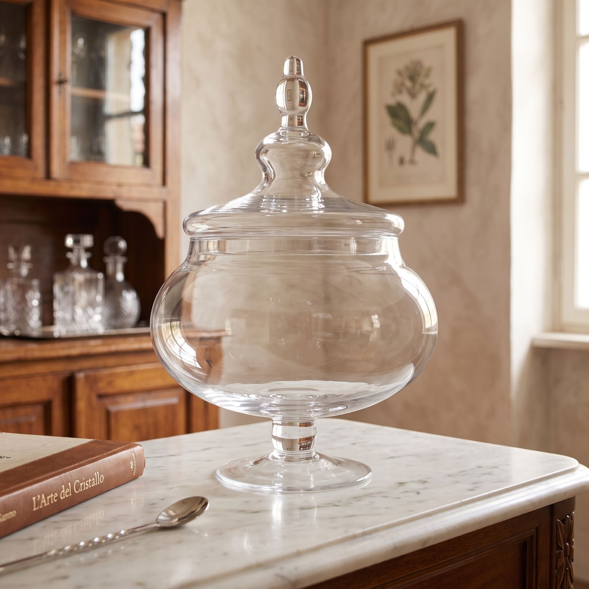Vaso Bonbon Con Coperchio Edg
