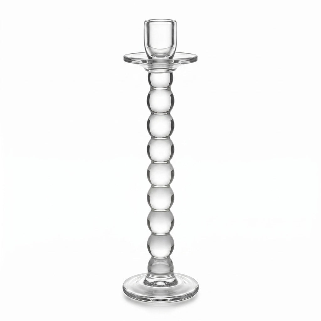 Portacandele Stelo Cerchi 34cm h Edg