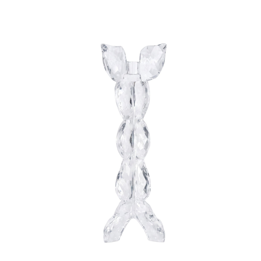 Portacandele Cristallo 4 Foglie Cm29 Edg