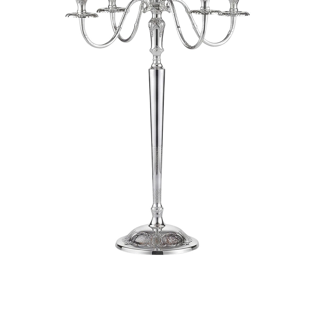 Portacandele Cromato Misura H 45 Edg