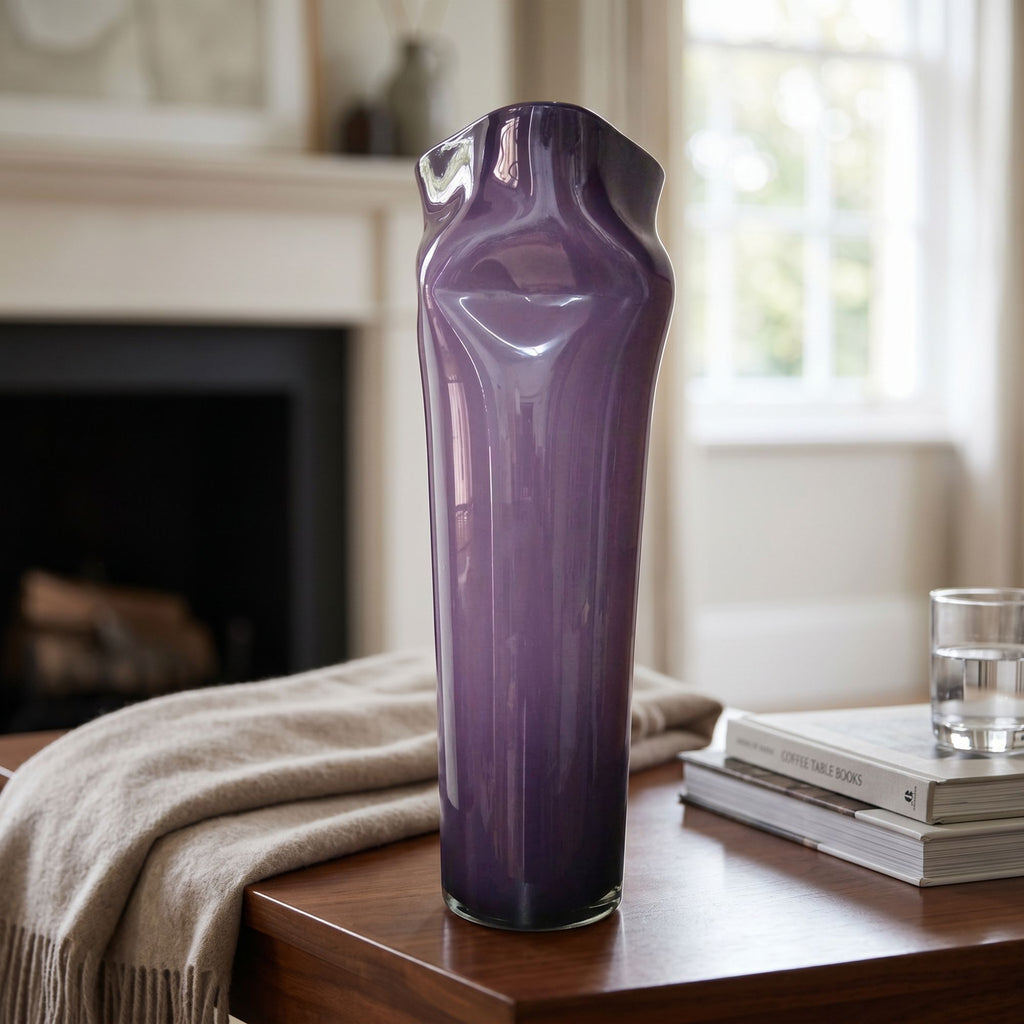 Vaso Cilindrico Purple Edg