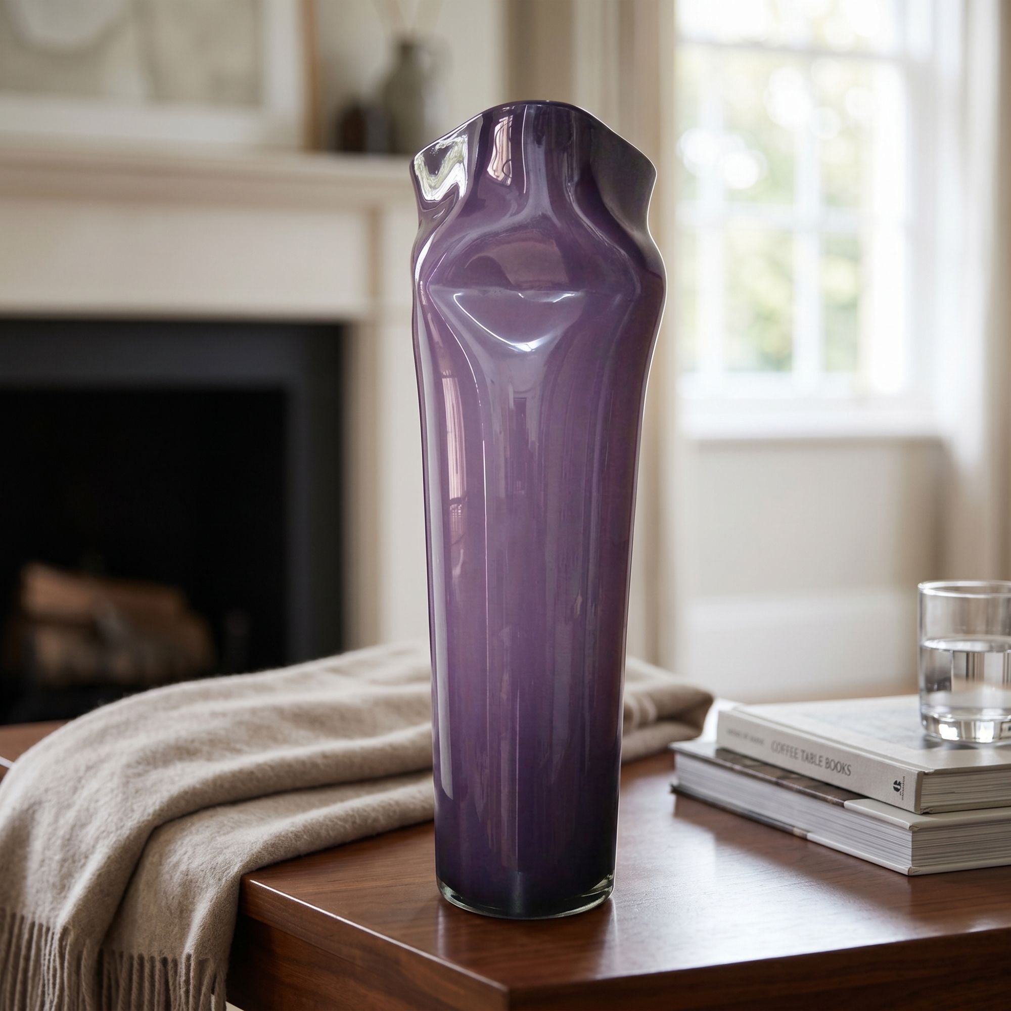 Vaso Cilindrico Purple Edg