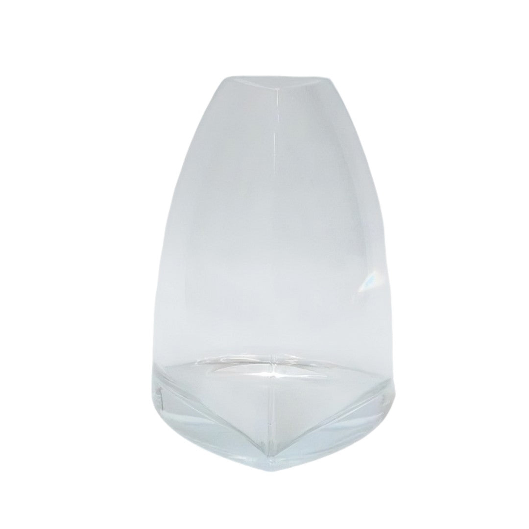 Vaso Cristallo Triangolare Alto Edg