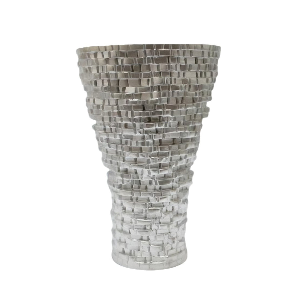 Vaso Mosaico Argento Edg
