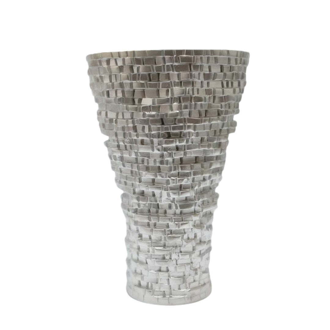 Vaso Mosaico Argento Edg