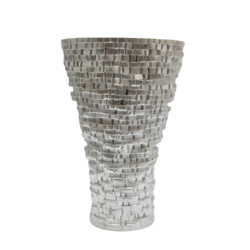 Vaso Mosaico Argento Edg