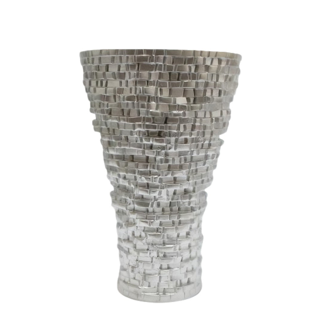Vaso Mosaico Argento Edg