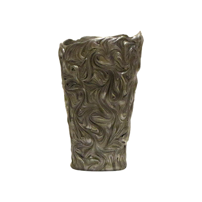 Vaso Barocco Cono Piccolo Argento Alessandro Ciffo Xxi Silico