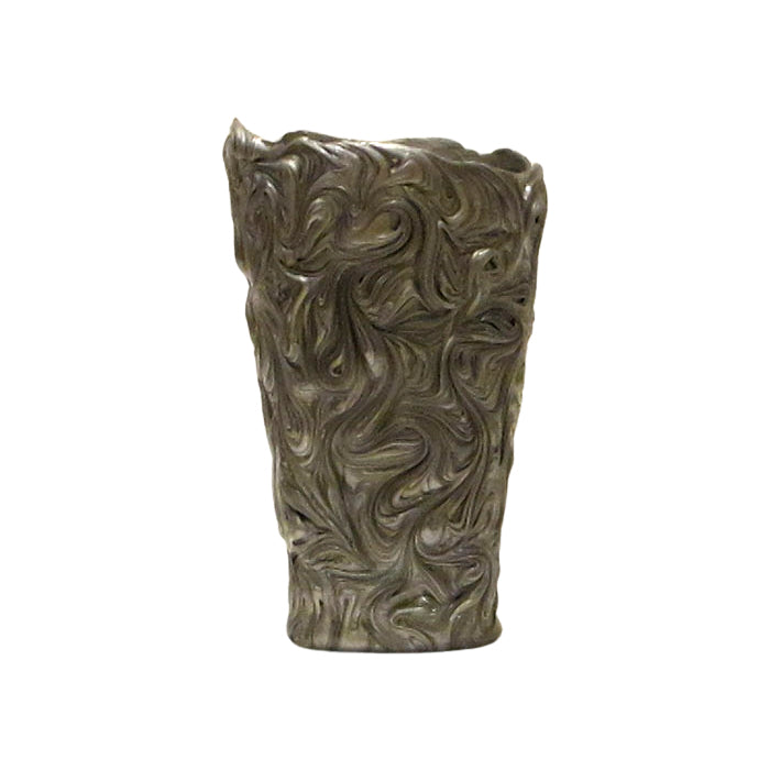 Vaso Barocco Cono Piccolo Argento Alessandro Ciffo Xxi Silico