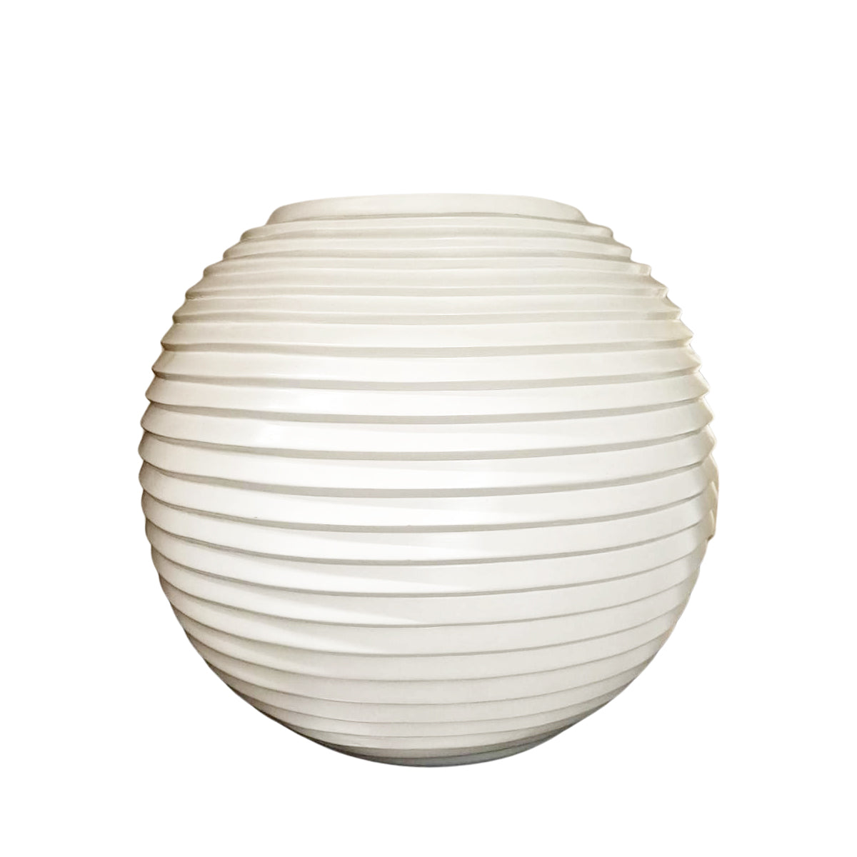 Vaso Sfera Righe Orizzontali Edg