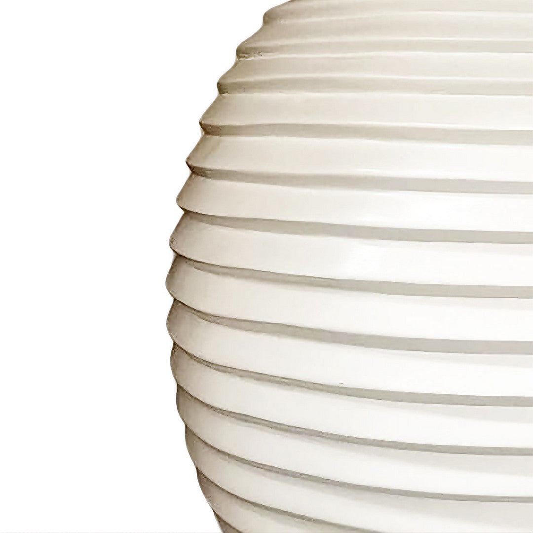 Vaso Sfera Righe Orizzontali Edg