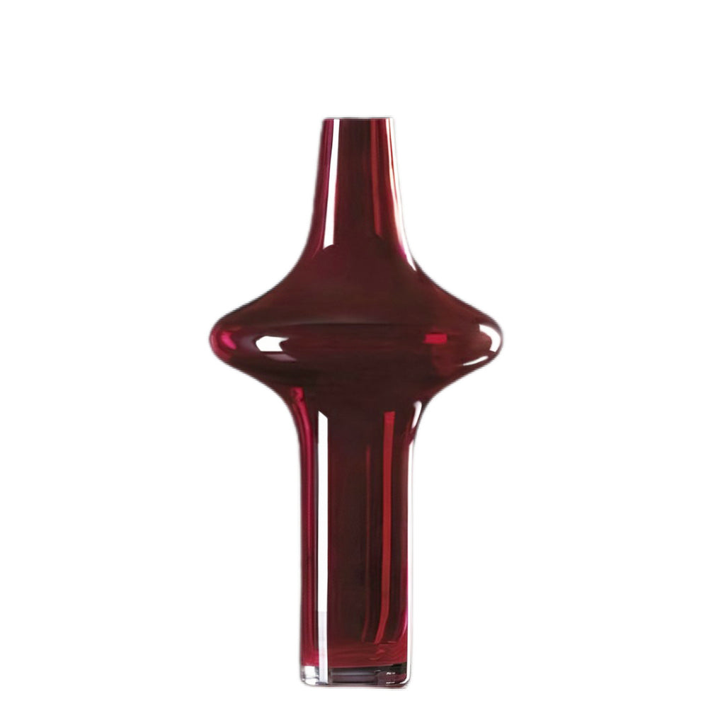 Vaso Cristallo Rosso Edg