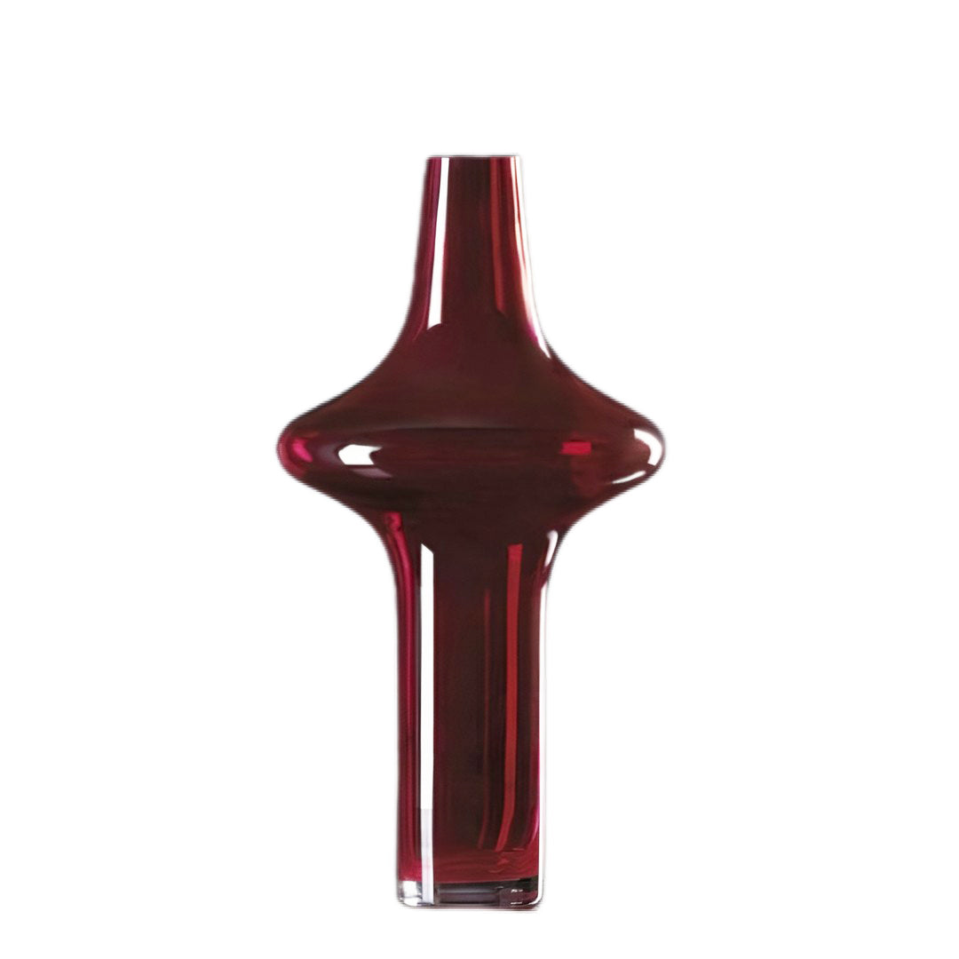 Vaso Cristallo Rosso Edg