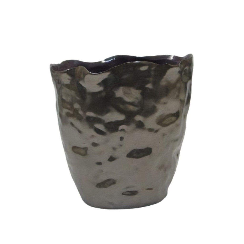 Vaso Ovale Martellato Edg