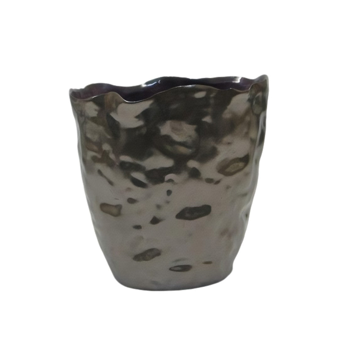 Vaso Ovale Martellato Edg