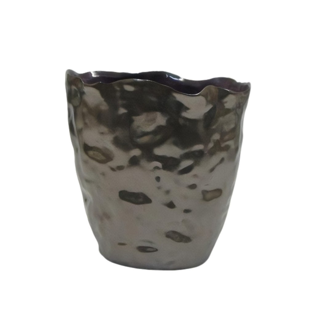 Vaso Ovale Martellato Edg