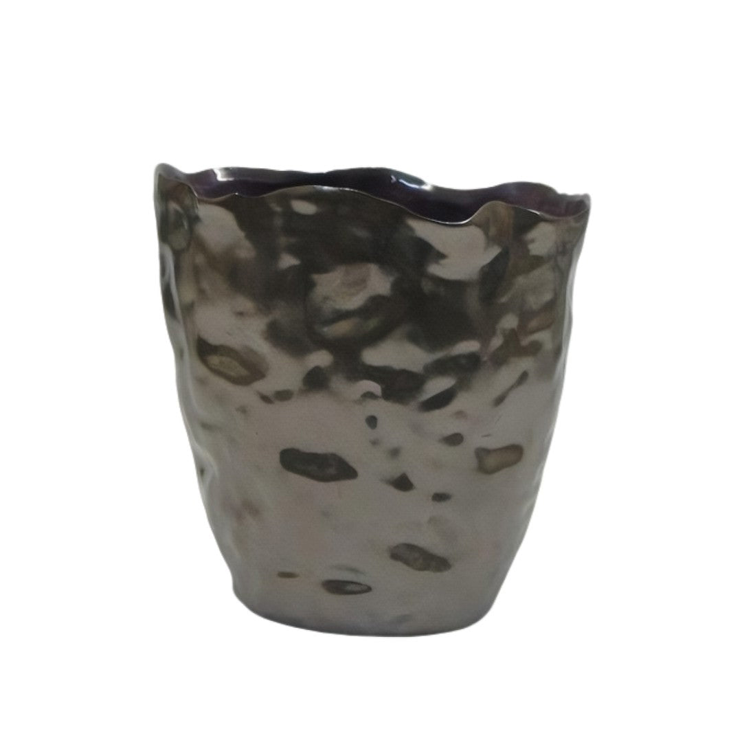 Vaso Ovale Martellato Edg