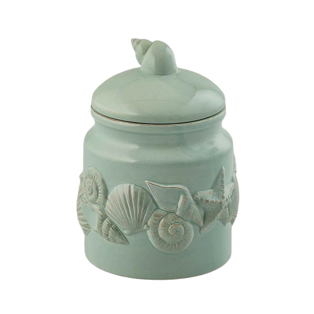 Vaso Conchiglia Con Coperchio Edg