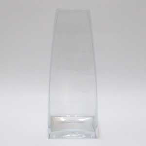 Vaso Cristallo Quadrato Alto Edg