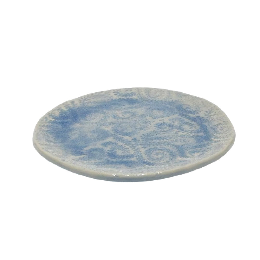 Piatto Ceramica Damascato Edg