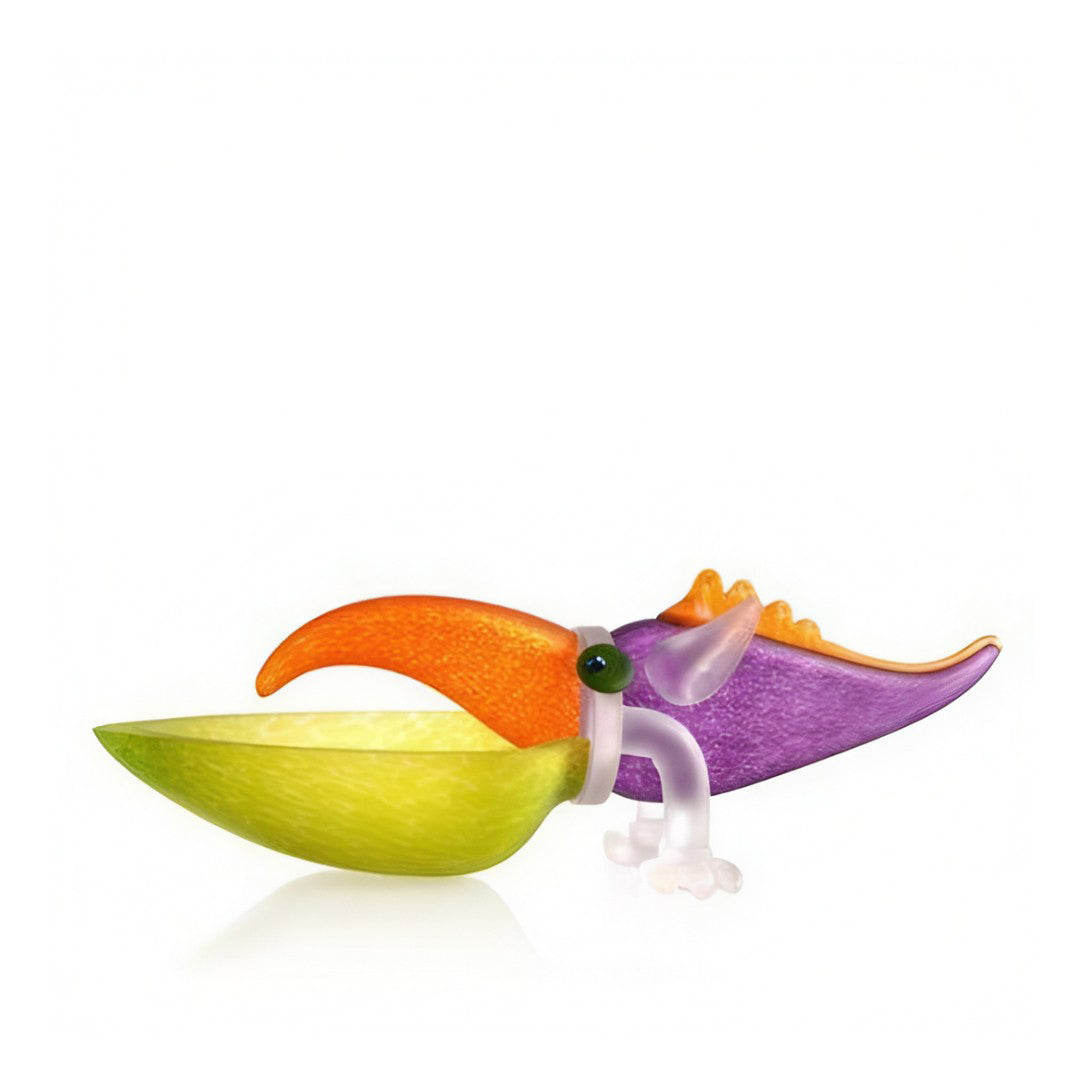 Borowski Coppa Tucano 55 cm – Scultura in vetro soffiato di design Borowsky