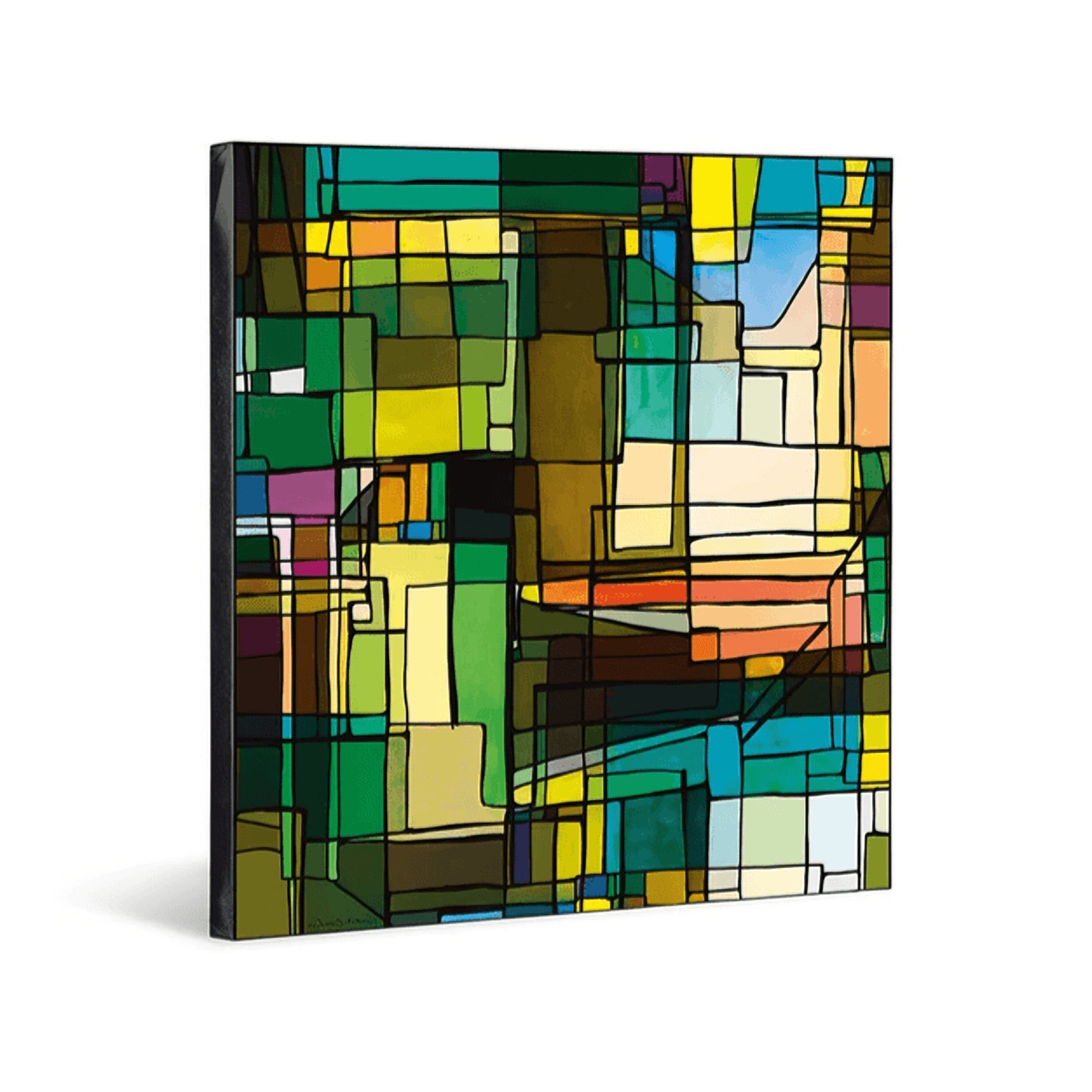 Quadro Metropoli Verde Egan