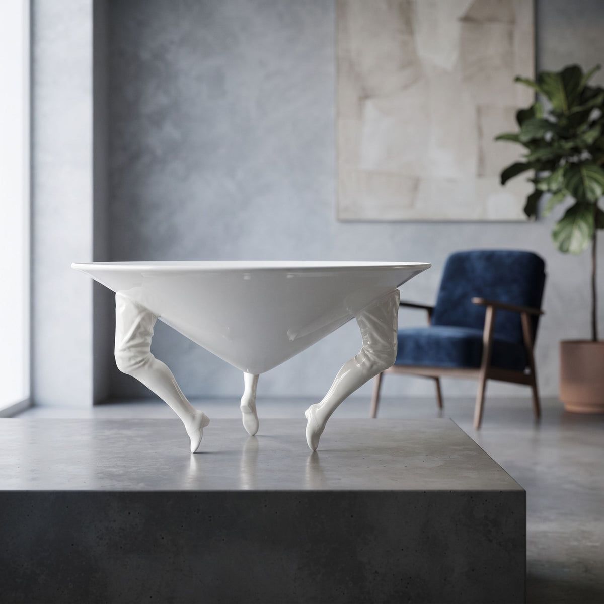 Centrotavola Gambe Rebirth By Ceramiche Ml