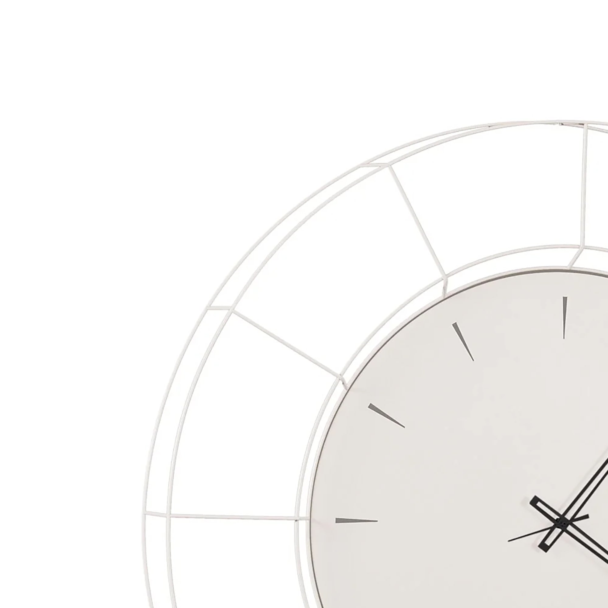 Orologio Nudo Grande Bianco Arti E Mestieri