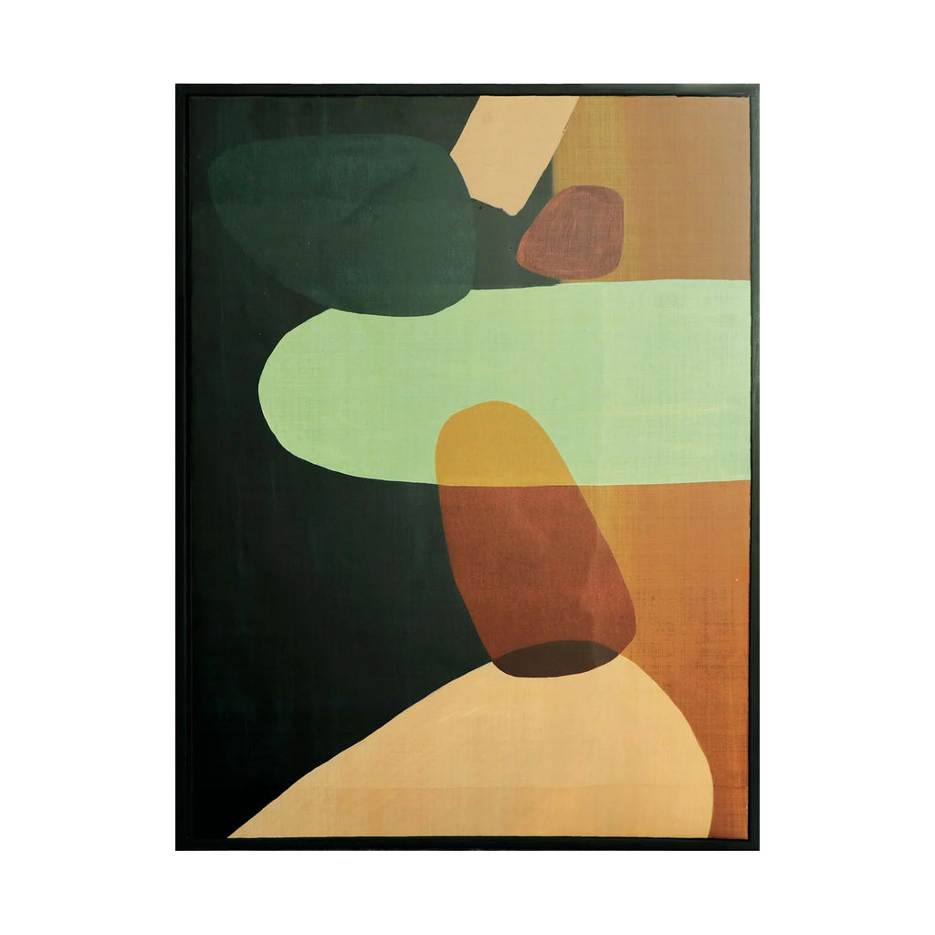 Blob Stampa Astratta A Rituali  Domestici