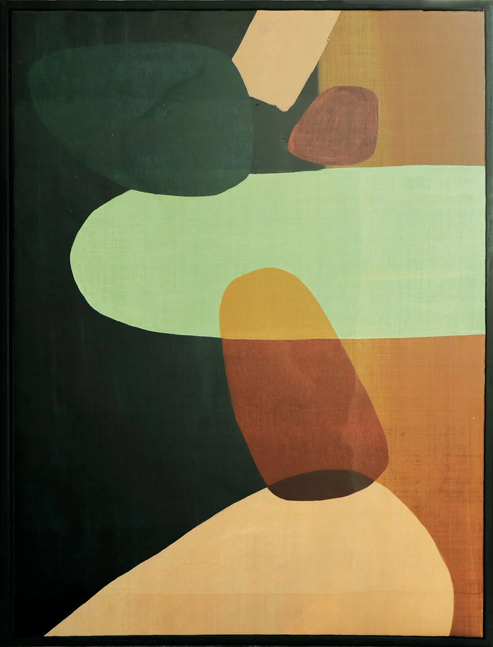 Blob Stampa Astratta A Rituali  Domestici