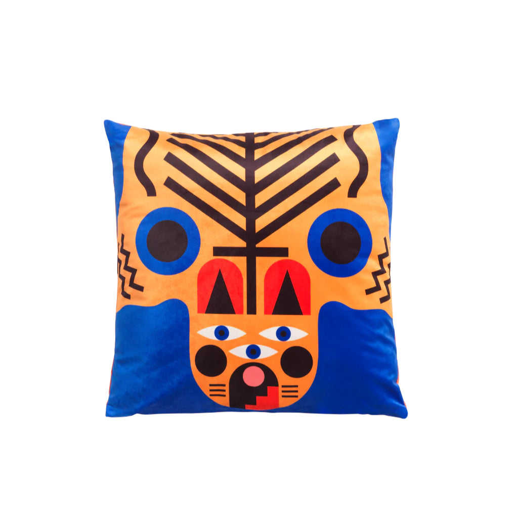 Cushion Oggian Italian Tiger Qeeboo